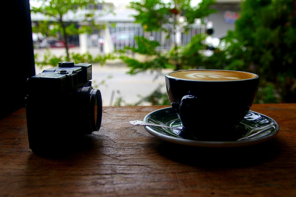 Coffee Break is Perfect During a Relaxing Cycle Ride